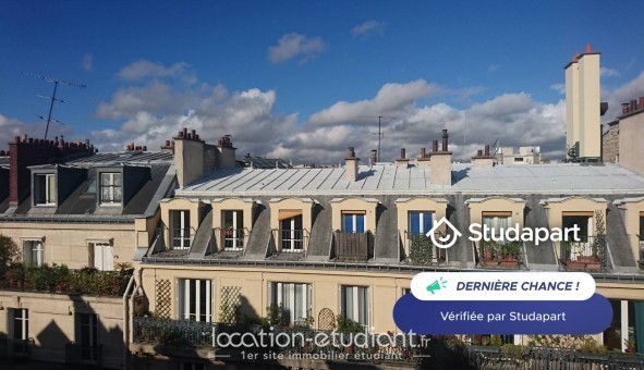 Logement �tudiant Studio &agrave; Paris 02�me arrondissement (75002)