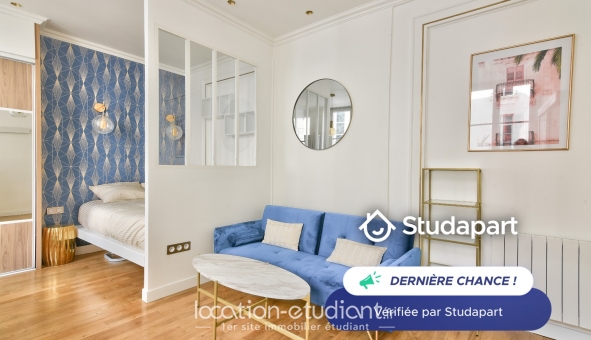 Logement étudiant Studio &agrave; Paris 02ème arrondissement (75002)