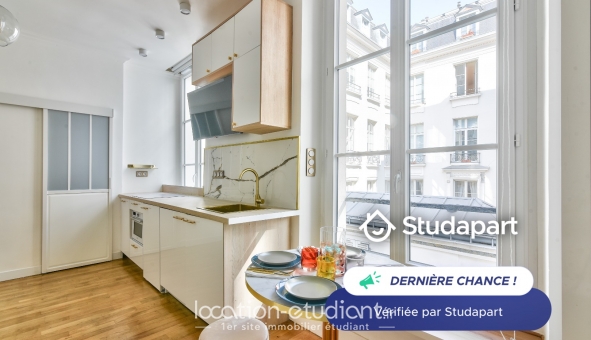 Logement étudiant Studio &agrave; Paris 02ème arrondissement (75002)