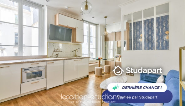 Logement étudiant Studio &agrave; Paris 02ème arrondissement (75002)