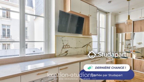 Logement étudiant Studio &agrave; Paris 02ème arrondissement (75002)