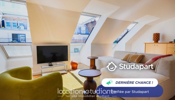Logement étudiant Studio &agrave; Paris 02ème arrondissement (75002)