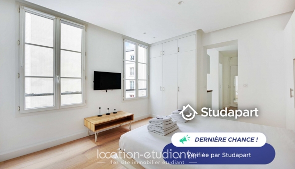 Logement étudiant Studio &agrave; Paris 02ème arrondissement (75002)