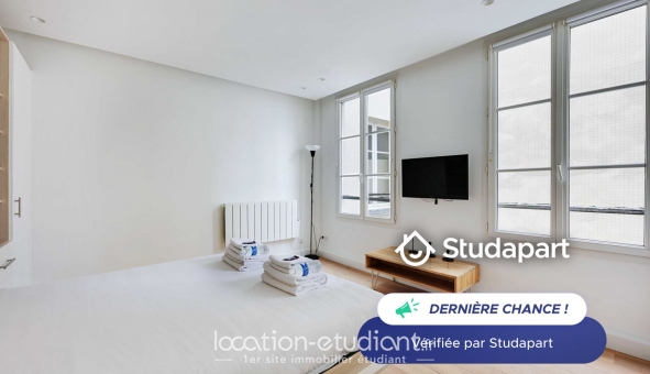 Logement étudiant Studio &agrave; Paris 02ème arrondissement (75002)
