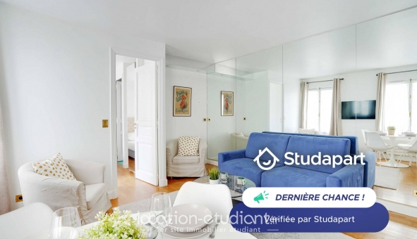 Logement étudiant Location Studio Meubl&eacute; Paris 02ème arrondissement (75002)