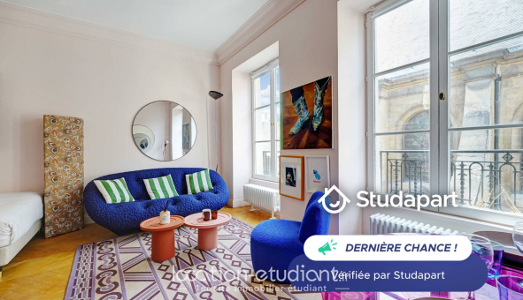 Logement �tudiant Studio &agrave; Paris 02�me arrondissement (75002)