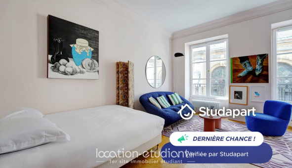 Logement �tudiant Studio &agrave; Paris 02�me arrondissement (75002)