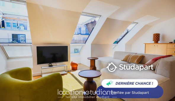 Logement �tudiant Studio &agrave; Paris 02�me arrondissement (75002)