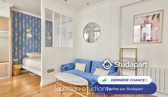 Logement �tudiant Location Studio Meubl&eacute; Paris 02�me arrondissement (75002)