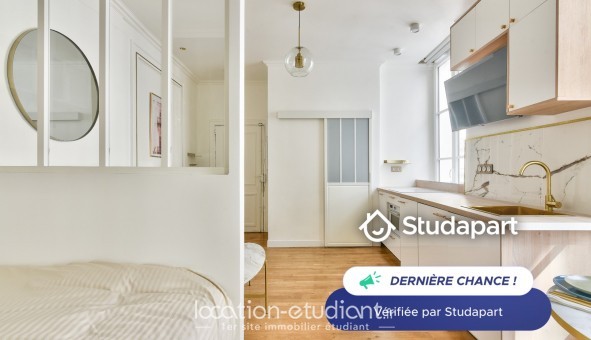 Logement �tudiant Studio &agrave; Paris 02�me arrondissement (75002)