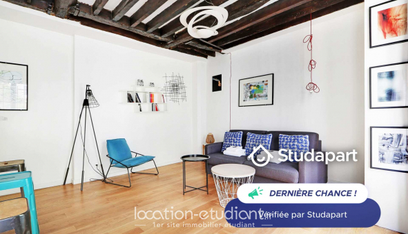 Logement tudiant Studio à Paris 03me arrondissement (75003)