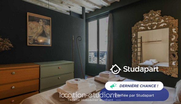 Logement étudiant Studio à Paris 03ème arrondissement (75003)