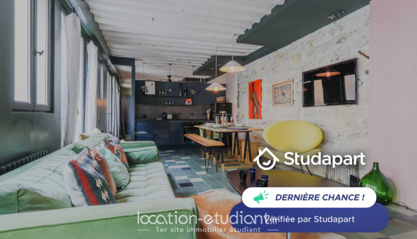 Logement étudiant Studio à Paris 03ème arrondissement (75003)