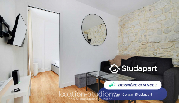 Logement tudiant Location Studio Meublé Paris 03me arrondissement (75003)