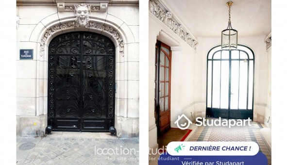 Logement tudiant Studio à Paris 03me arrondissement (75003)