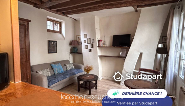 Logement tudiant Location Studio Meublé Paris 03me arrondissement (75003)