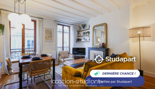 Logement étudiant Studio &agrave; Paris 03ème arrondissement (75003)