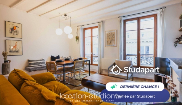 Logement étudiant Studio &agrave; Paris 03ème arrondissement (75003)