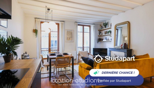 Logement étudiant Studio &agrave; Paris 03ème arrondissement (75003)