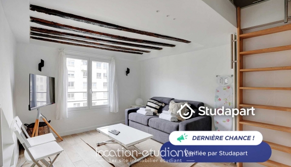 Logement étudiant Studio &agrave; Paris 03ème arrondissement (75003)