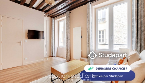 Logement étudiant Studio &agrave; Paris 03ème arrondissement (75003)