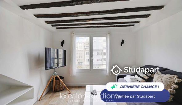 Logement �tudiant Studio &agrave; Paris 03�me arrondissement (75003)
