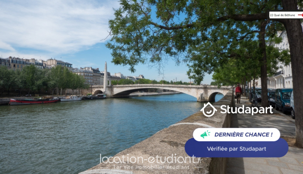 Logement tudiant Studio à Paris 04me arrondissement (75004)