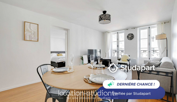 Logement tudiant Studio à Paris 04me arrondissement (75004)