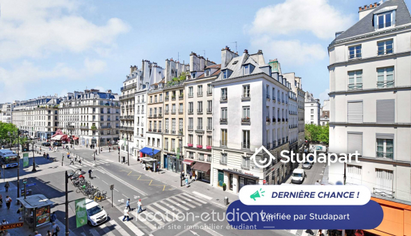 Logement tudiant Studio à Paris 04me arrondissement (75004)