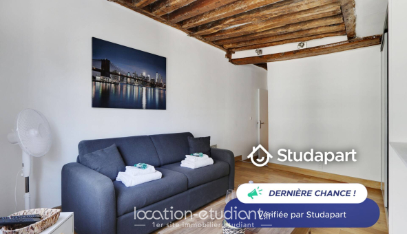 Logement étudiant Studio &agrave; Paris 04ème arrondissement (75004)