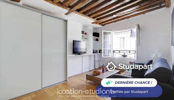 Logement étudiant Studio &agrave; Paris 04ème arrondissement (75004)
