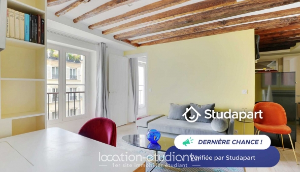 Logement étudiant Studio &agrave; Paris 04ème arrondissement (75004)