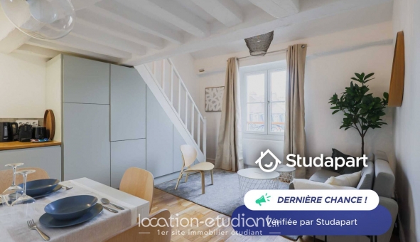 Logement étudiant Studio &agrave; Paris 04ème arrondissement (75004)