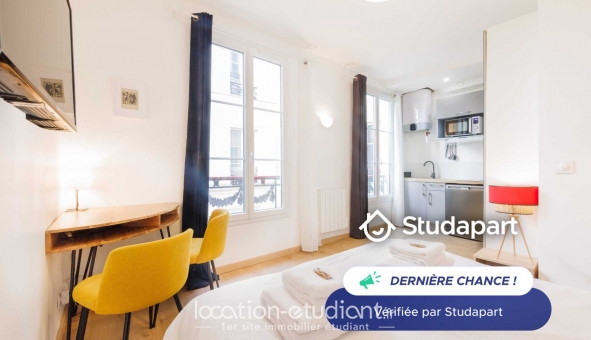 Logement étudiant Studio &agrave; Paris 04ème arrondissement (75004)