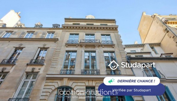 Logement tudiant Studio à Paris 06me arrondissement (75006)
