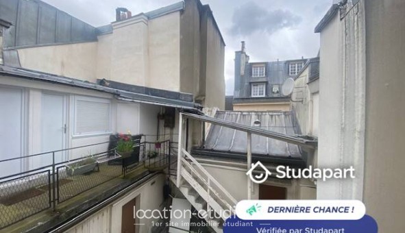 Logement étudiant Studio &agrave; Paris 06ème arrondissement (75006)