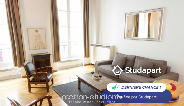 Logement �tudiant Location Studio Meubl&eacute; Paris 06�me arrondissement (75006)