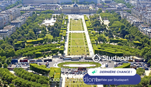 Logement tudiant Studio à Paris 07me arrondissement (75007)
