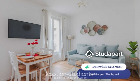 Logement étudiant Studio &agrave; Paris 07ème arrondissement (75007)