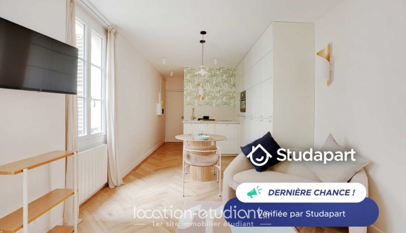 Logement étudiant Studio &agrave; Paris 07ème arrondissement (75007)