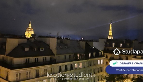 Logement �tudiant Studio &agrave; Paris 07�me arrondissement (75007)