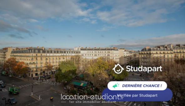 Logement étudiant Studio à Paris 08ème arrondissement (75008)