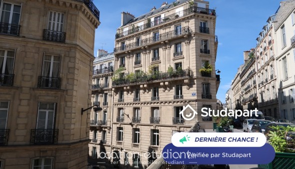 Logement étudiant Location Studio Meublé Paris 08ème arrondissement (75008)