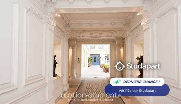 Logement tudiant Studio à Paris 08me arrondissement (75008)