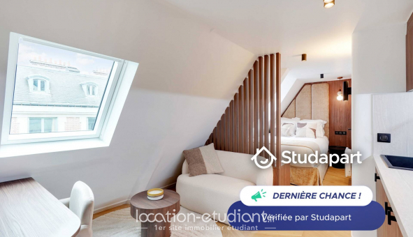 Logement tudiant Location Studio Meublé Paris 08me arrondissement (75008)