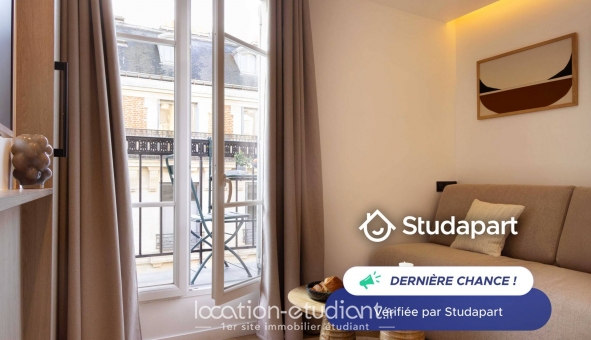 Logement étudiant Studio &agrave; Paris 08ème arrondissement (75008)