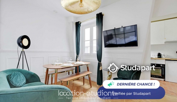 Logement étudiant Studio &agrave; Paris 08ème arrondissement (75008)