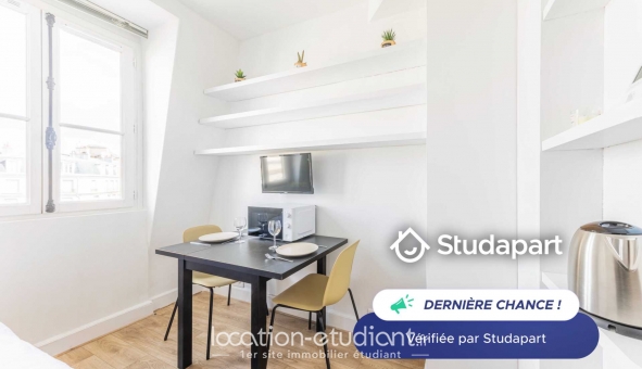 Logement étudiant Studio &agrave; Paris 08ème arrondissement (75008)