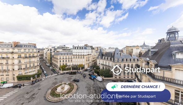 Logement étudiant Studio &agrave; Paris 08ème arrondissement (75008)
