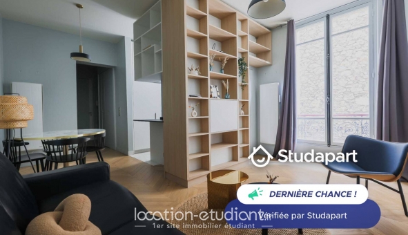 Logement étudiant Studio &agrave; Paris 08ème arrondissement (75008)